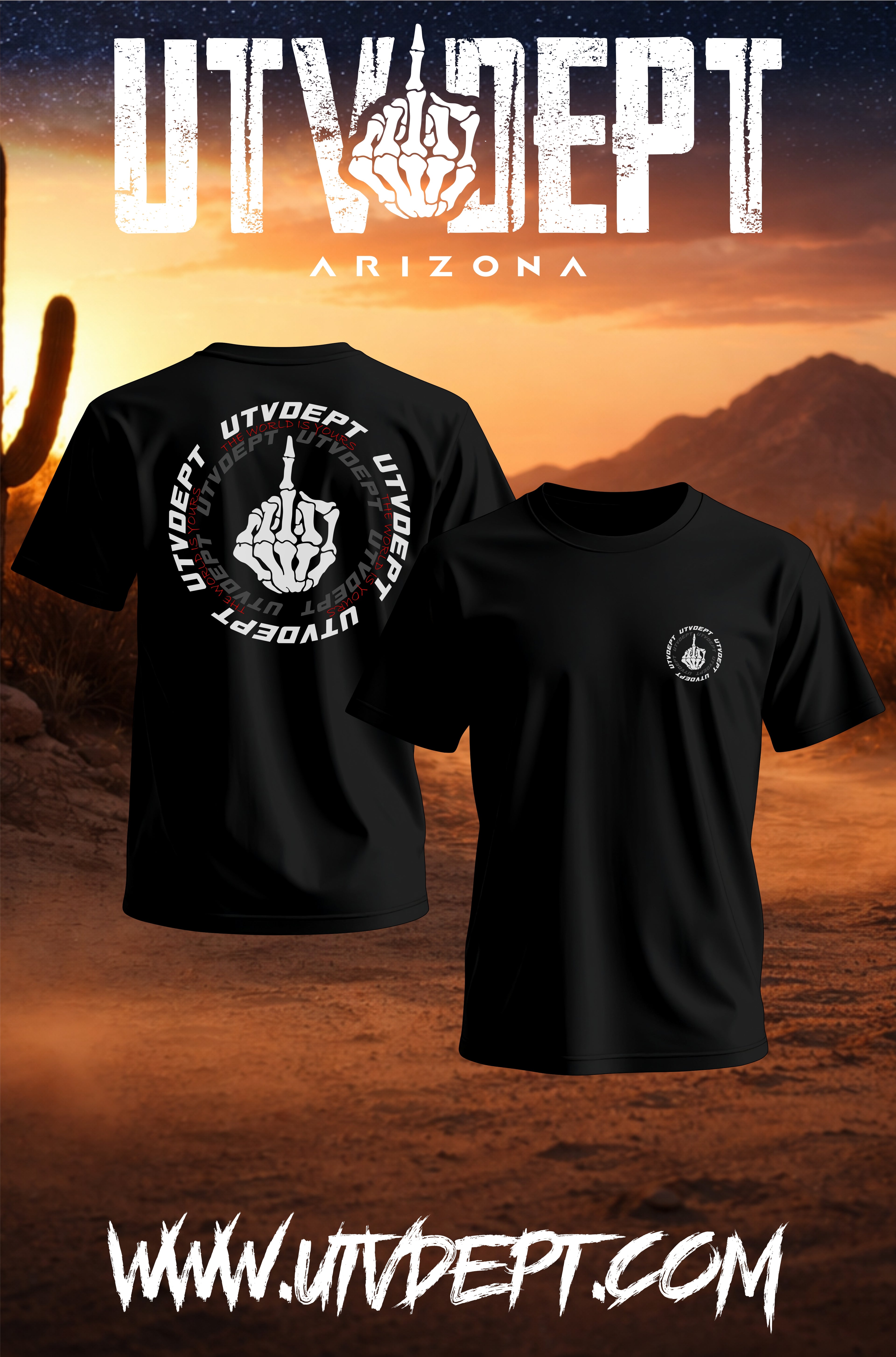 UTV DEPT the world is yours